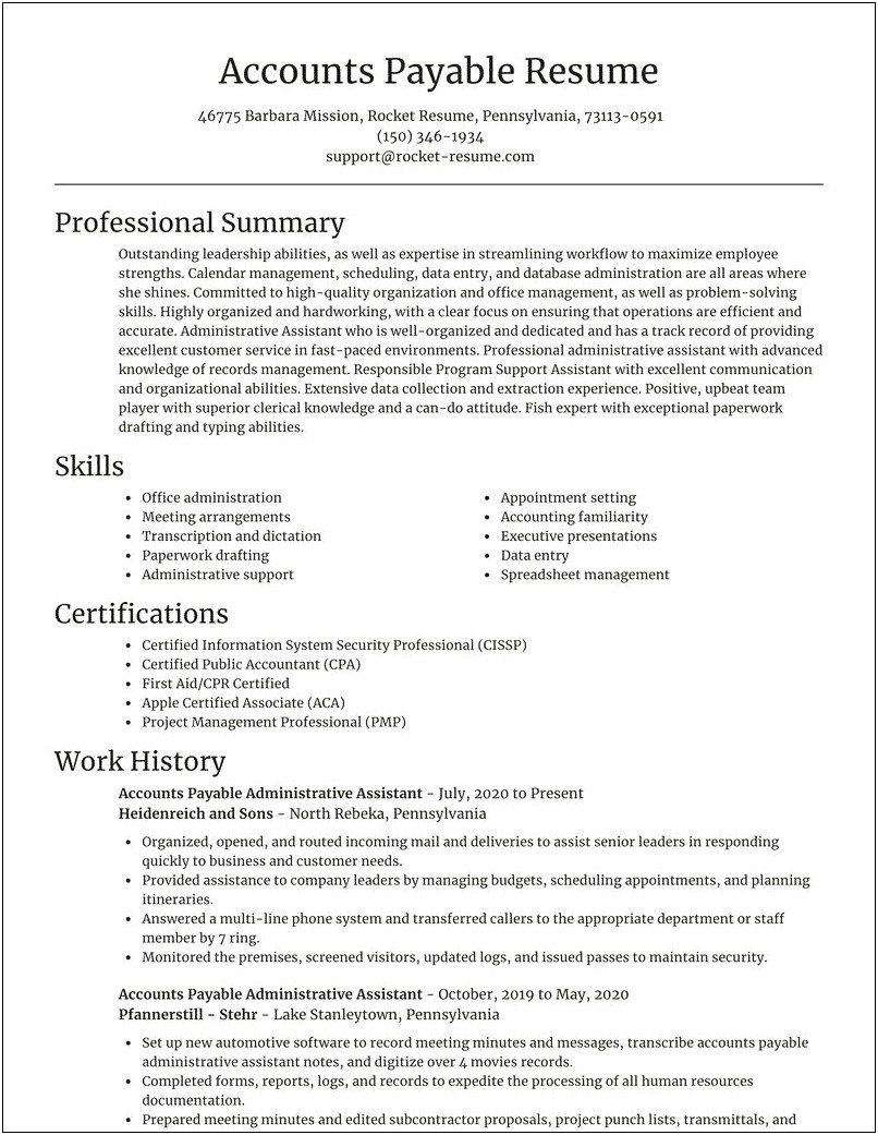 Leasing Administrative Assistant Job Description Resume