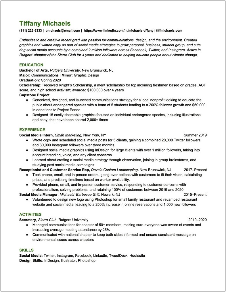 Leave Clinical Experience In Resume 5 Years