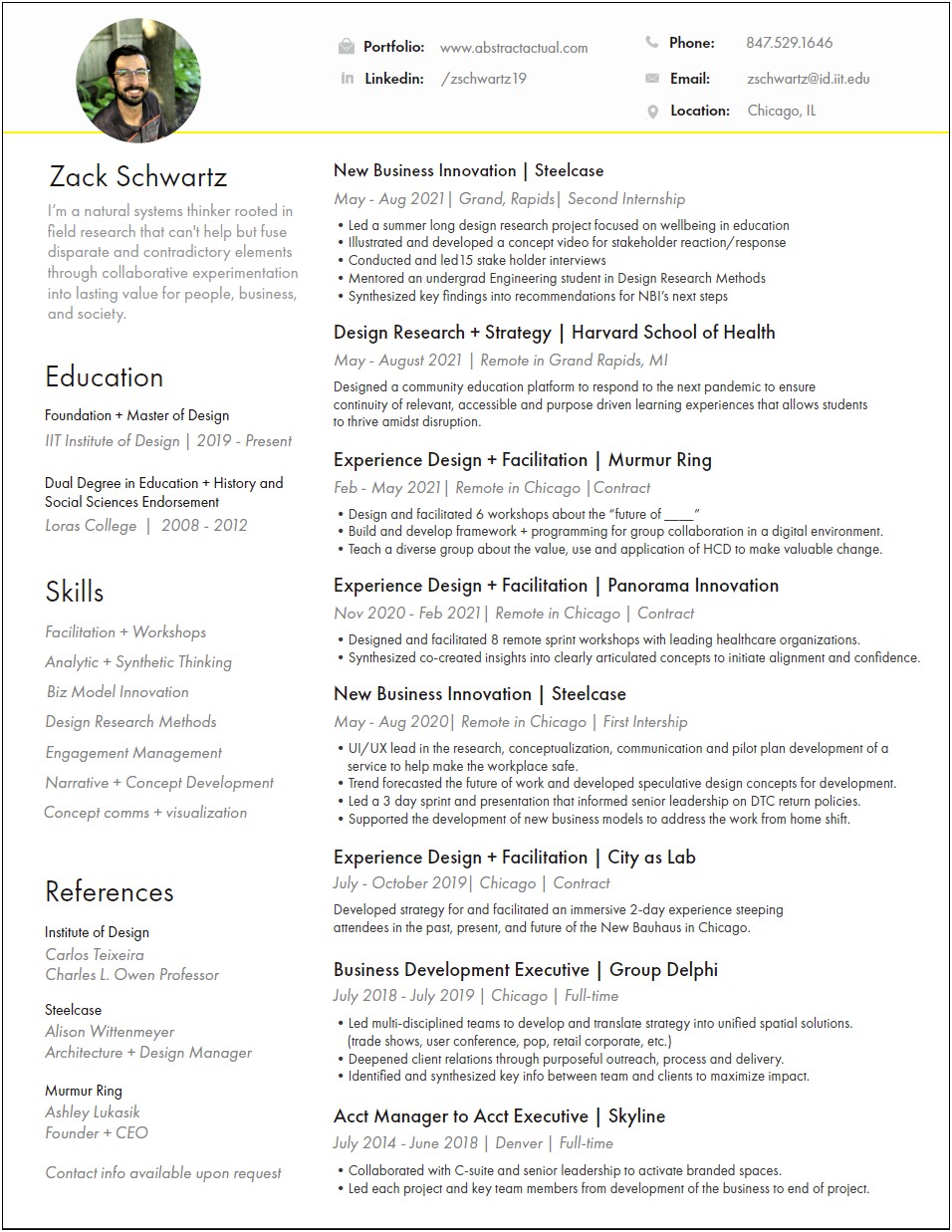 Led A Care Conference Social Work Resume