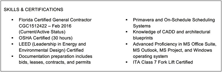 Lift Of Interests To Put On Resume