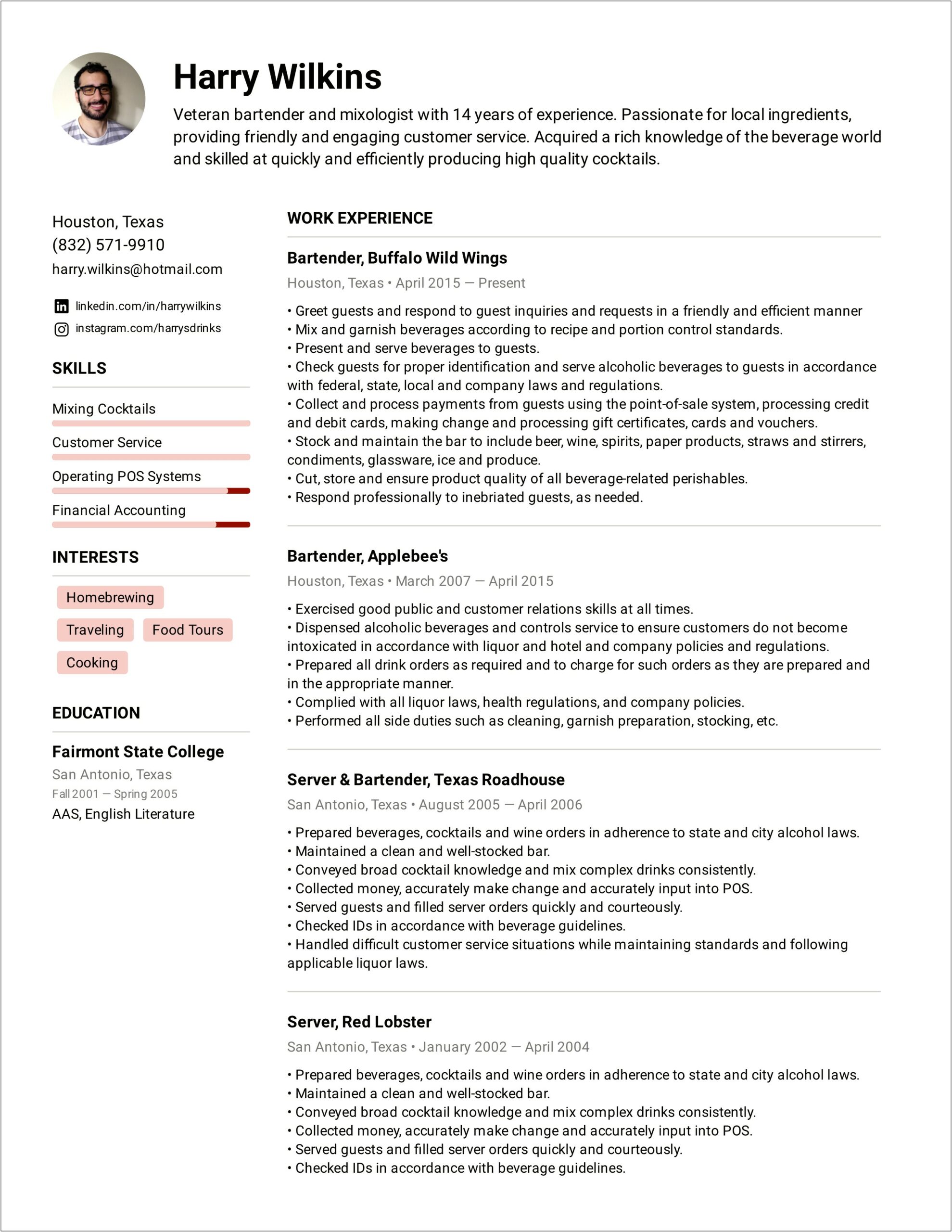 Linkedin Number Of Words Per Resume