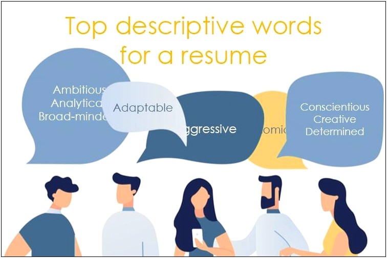 List Of Good Adjectives For Resume