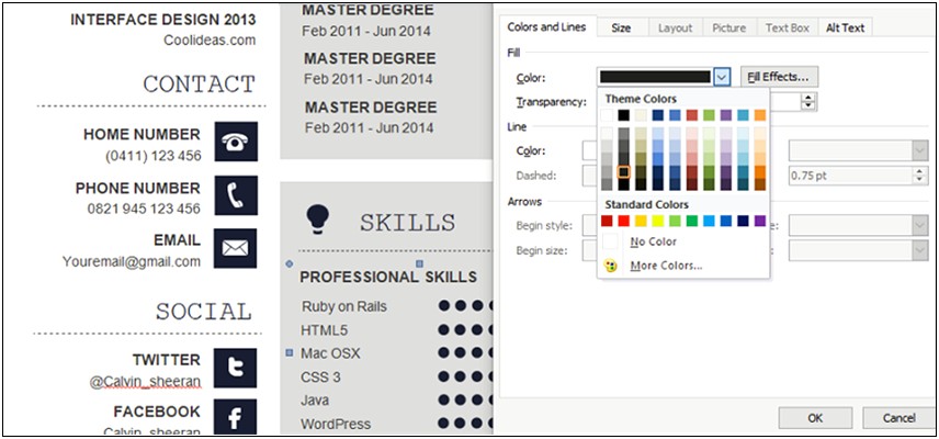 List Of Skills To Type Out On Resume