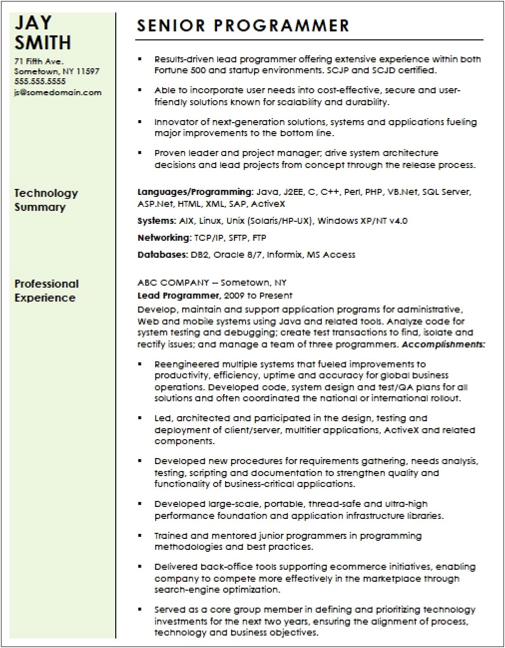 Machinist Programmer Aerospace Resume Professional Summary