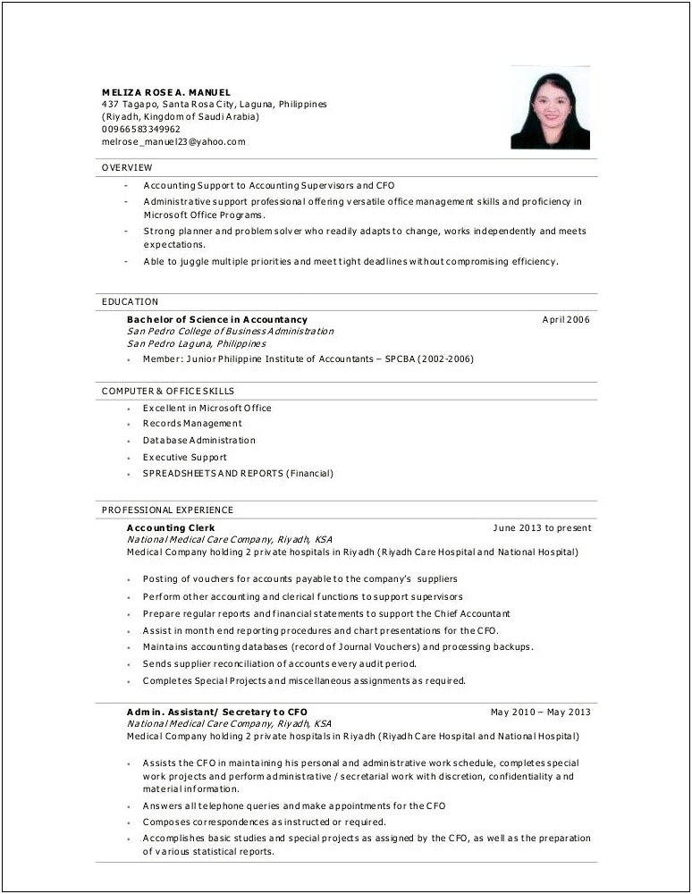 Manage Database And Schedule On Resume