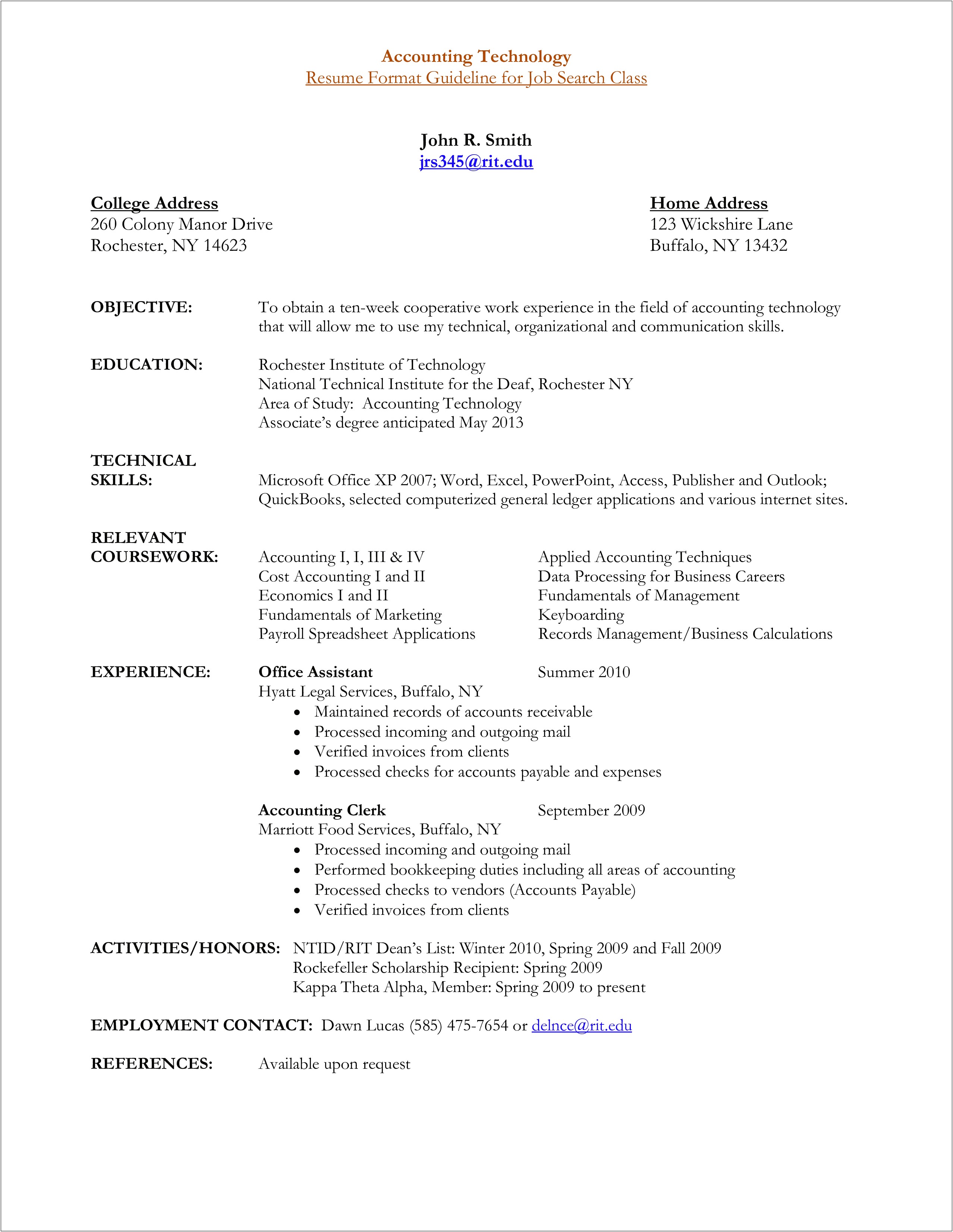 Manage Employee Expense Reports Staff Accountant Resume