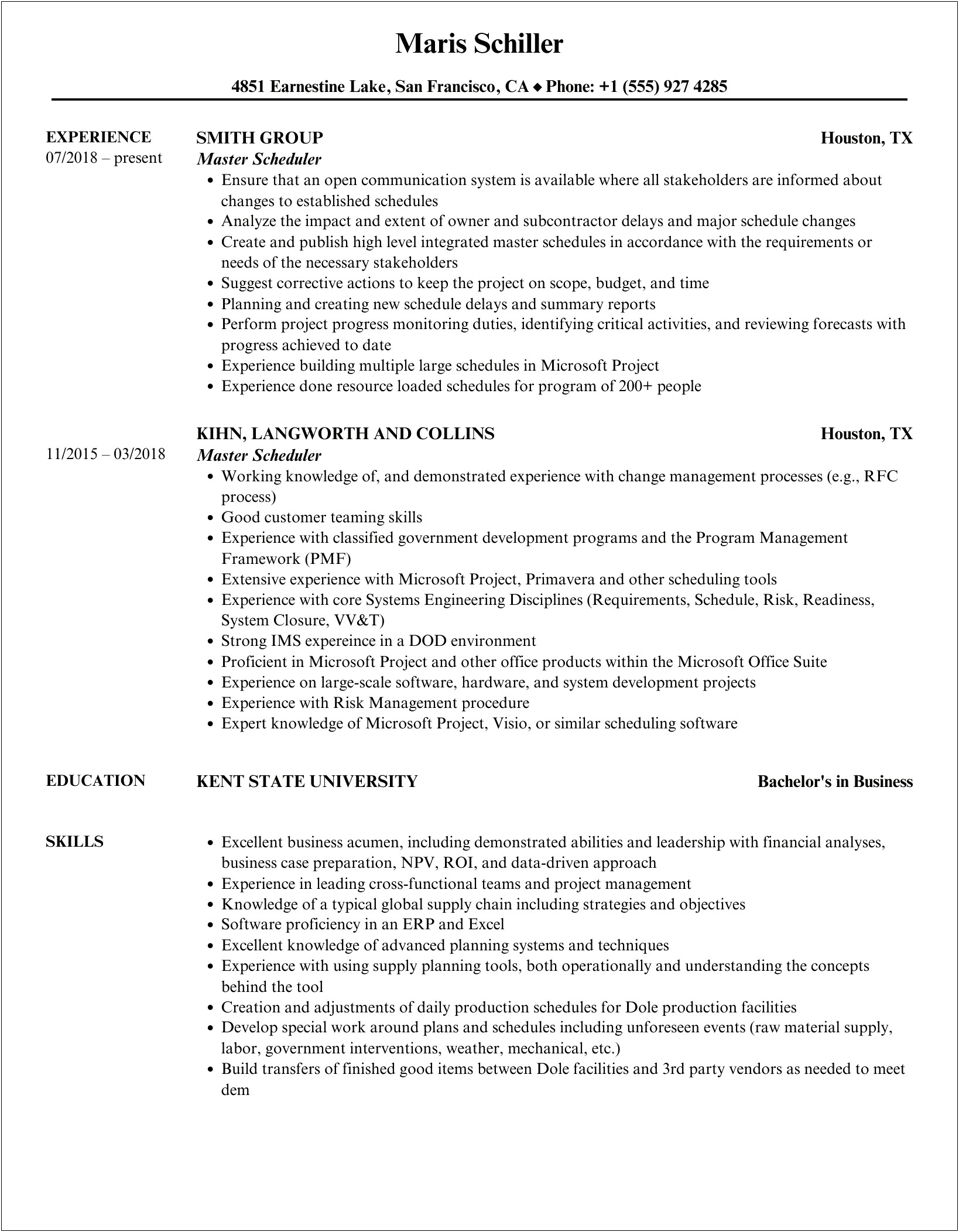 Master At Arms Job Description For Resume