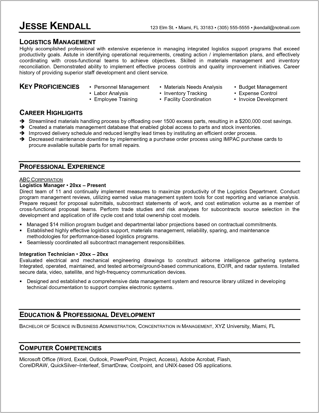 Material And Metallurgical Engineering Resume Objective