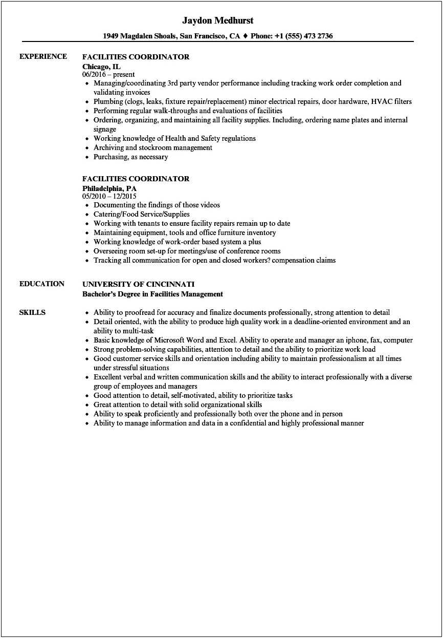 Maxim Healthcare Personnel Coordinator Resume Examples