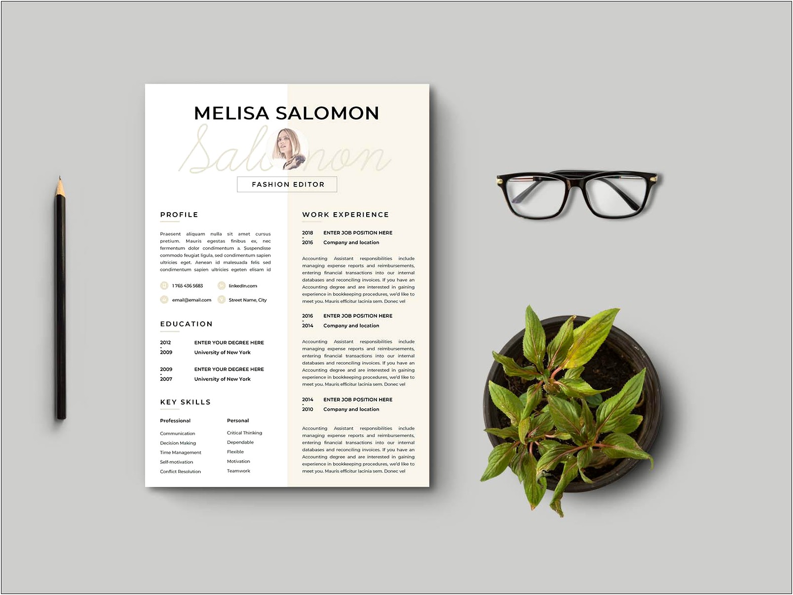 Microsoft Word Resume Template 2007 Free