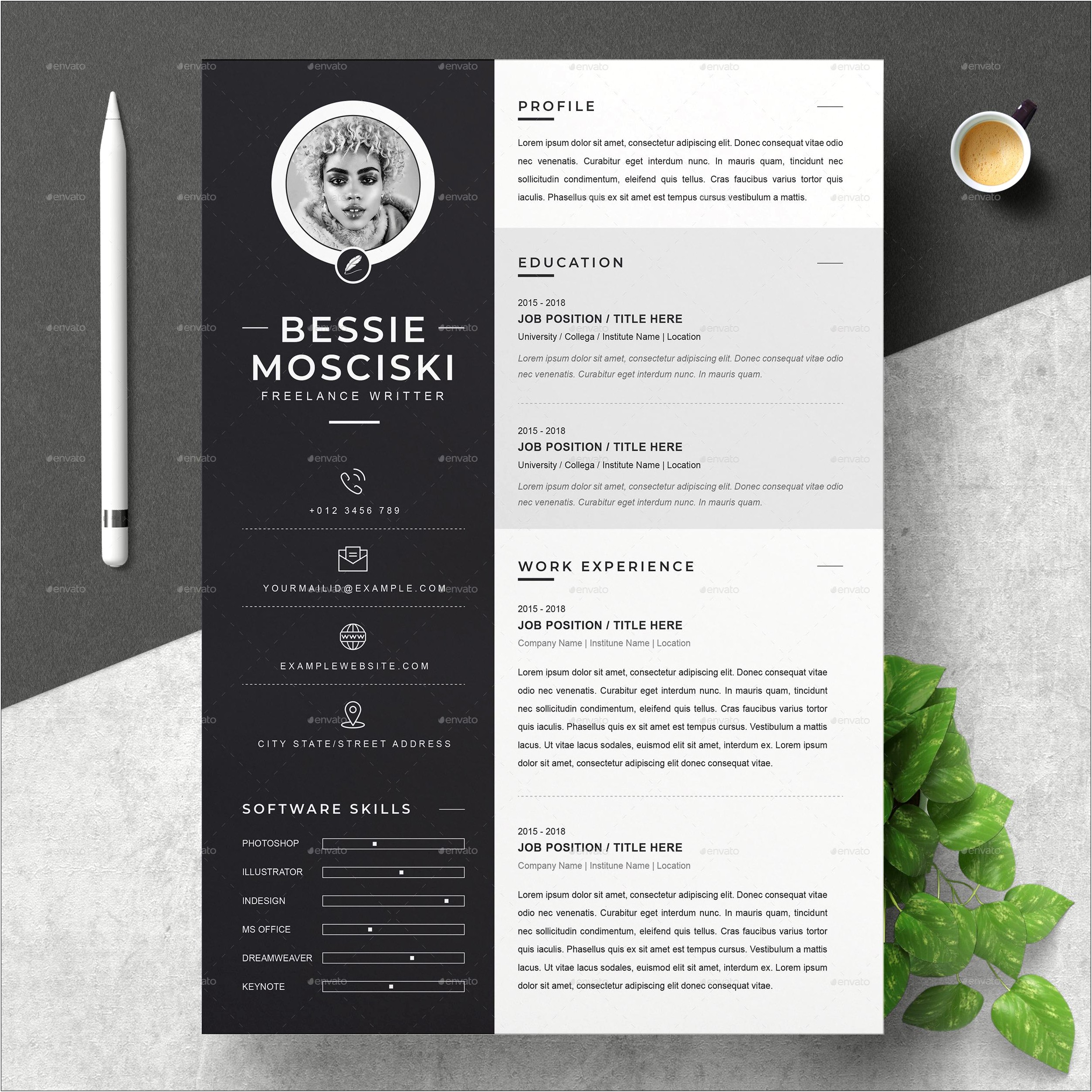 Microsoft Word Resume Templates Free 2015