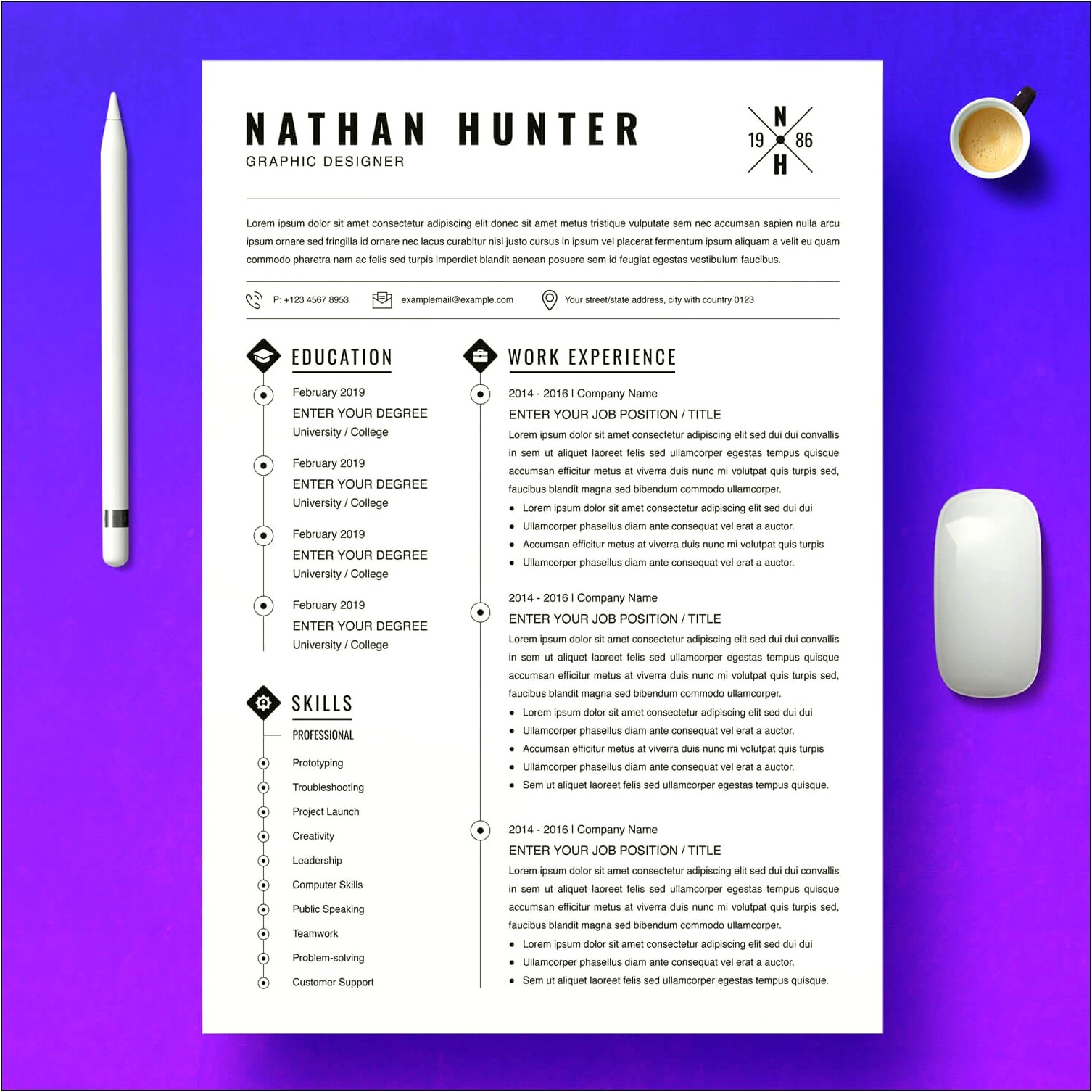 Multimedia Designer Resume Samples For Students