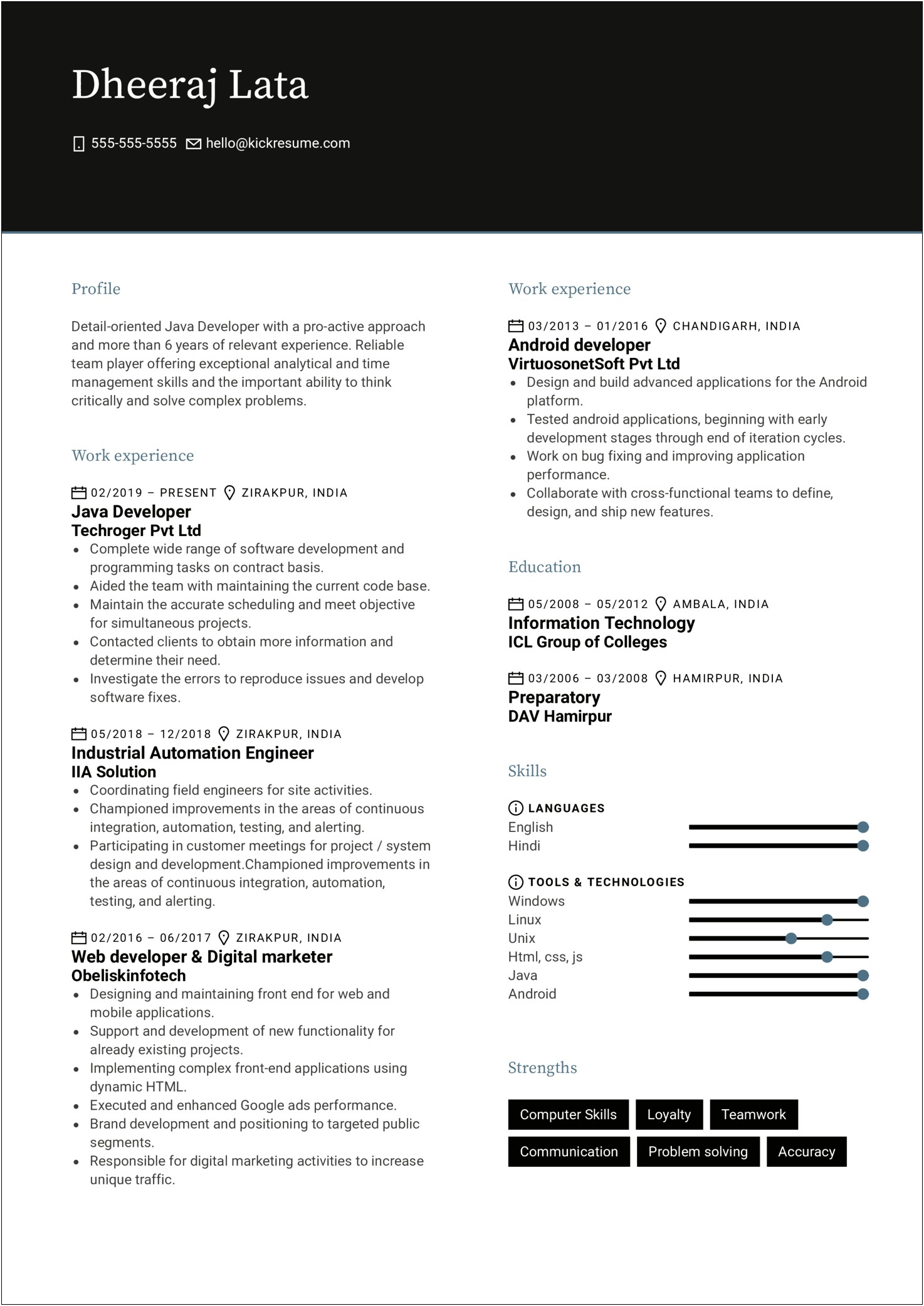 Net Sample Resume For Bug Fixing