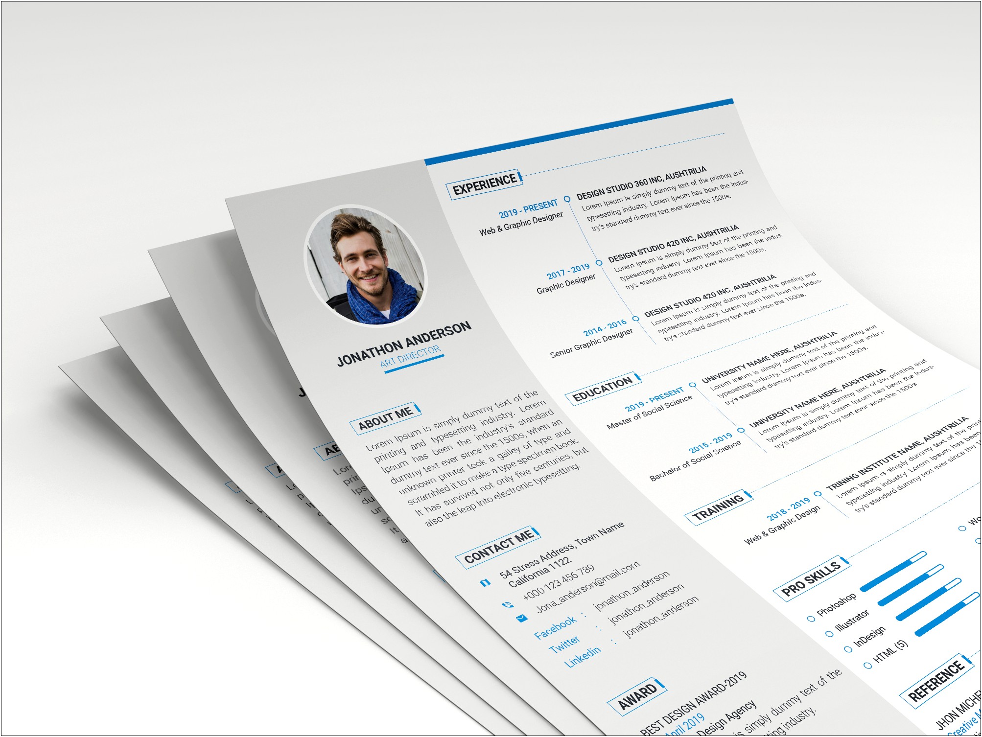 New Microsoft Word Resume Template 2019