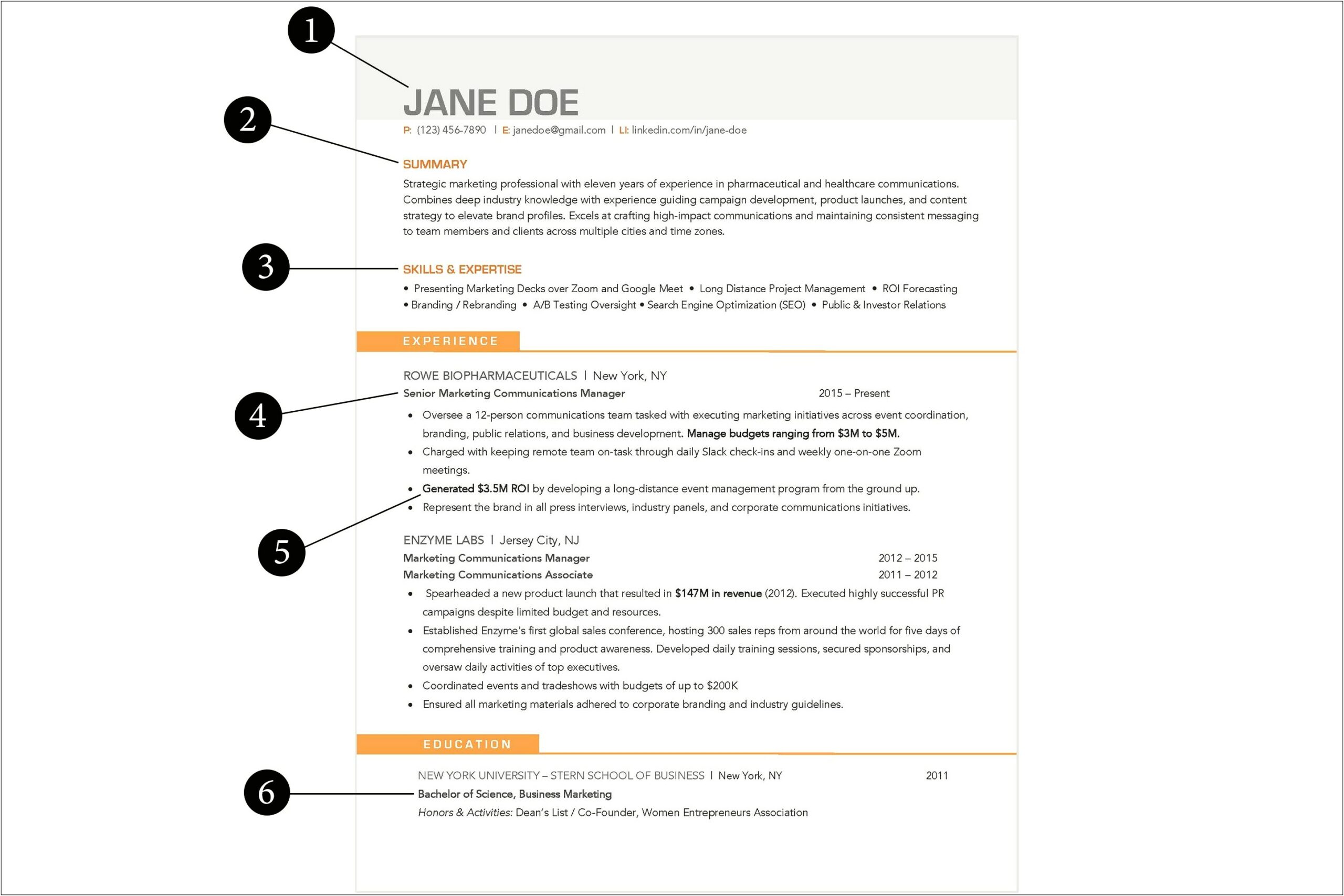 New Resume Format That Lists Skills Over Experience