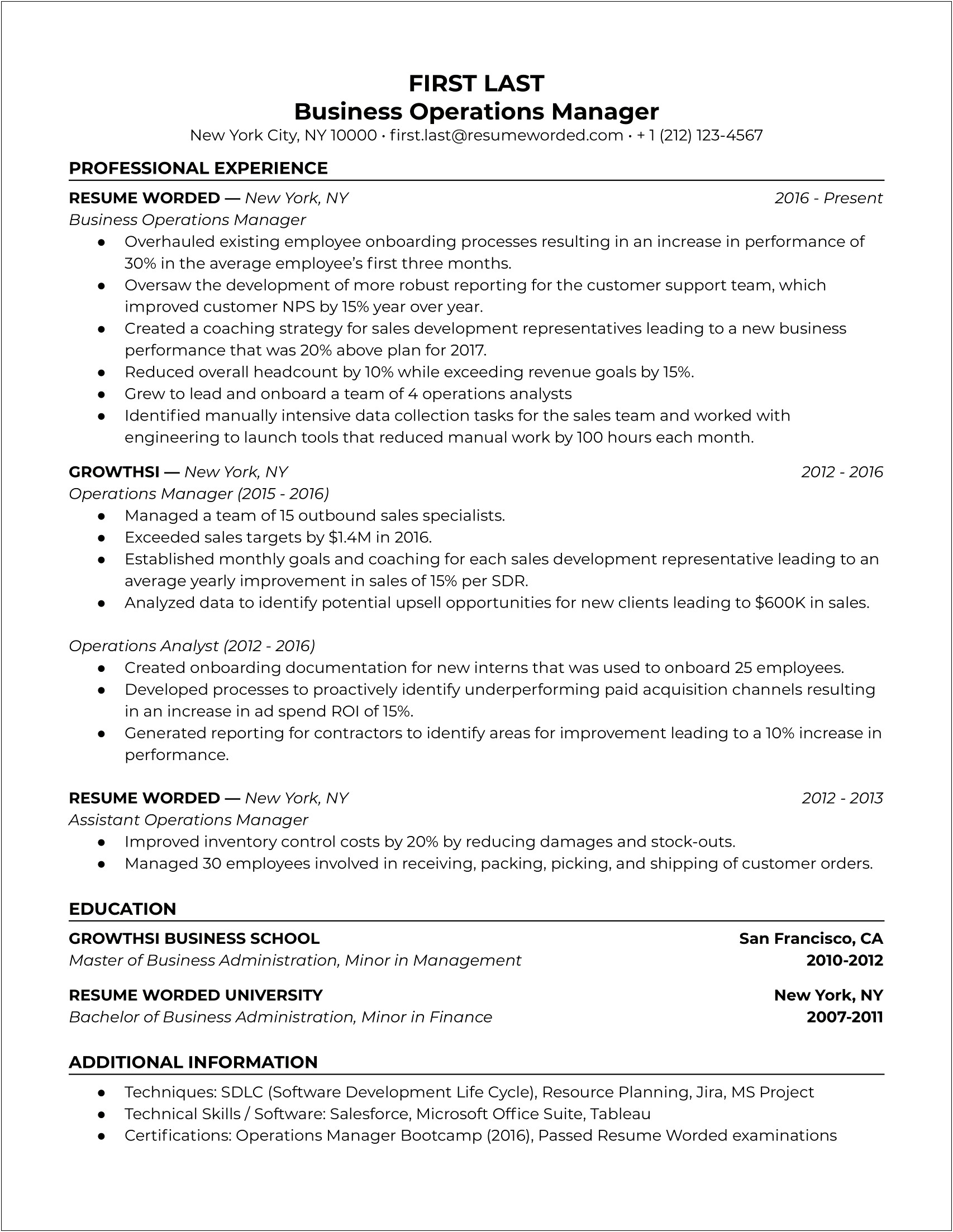 Objective For A Office Manager Resume
