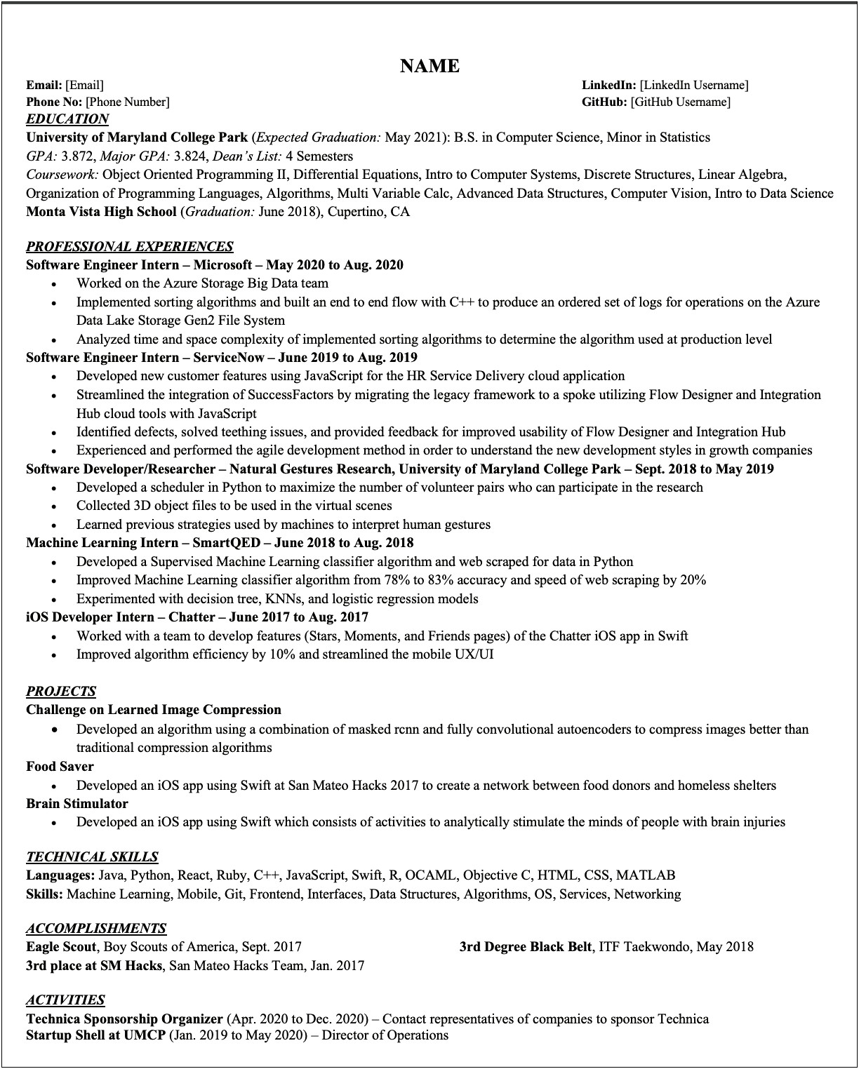 Objective For Teach For America Resume
