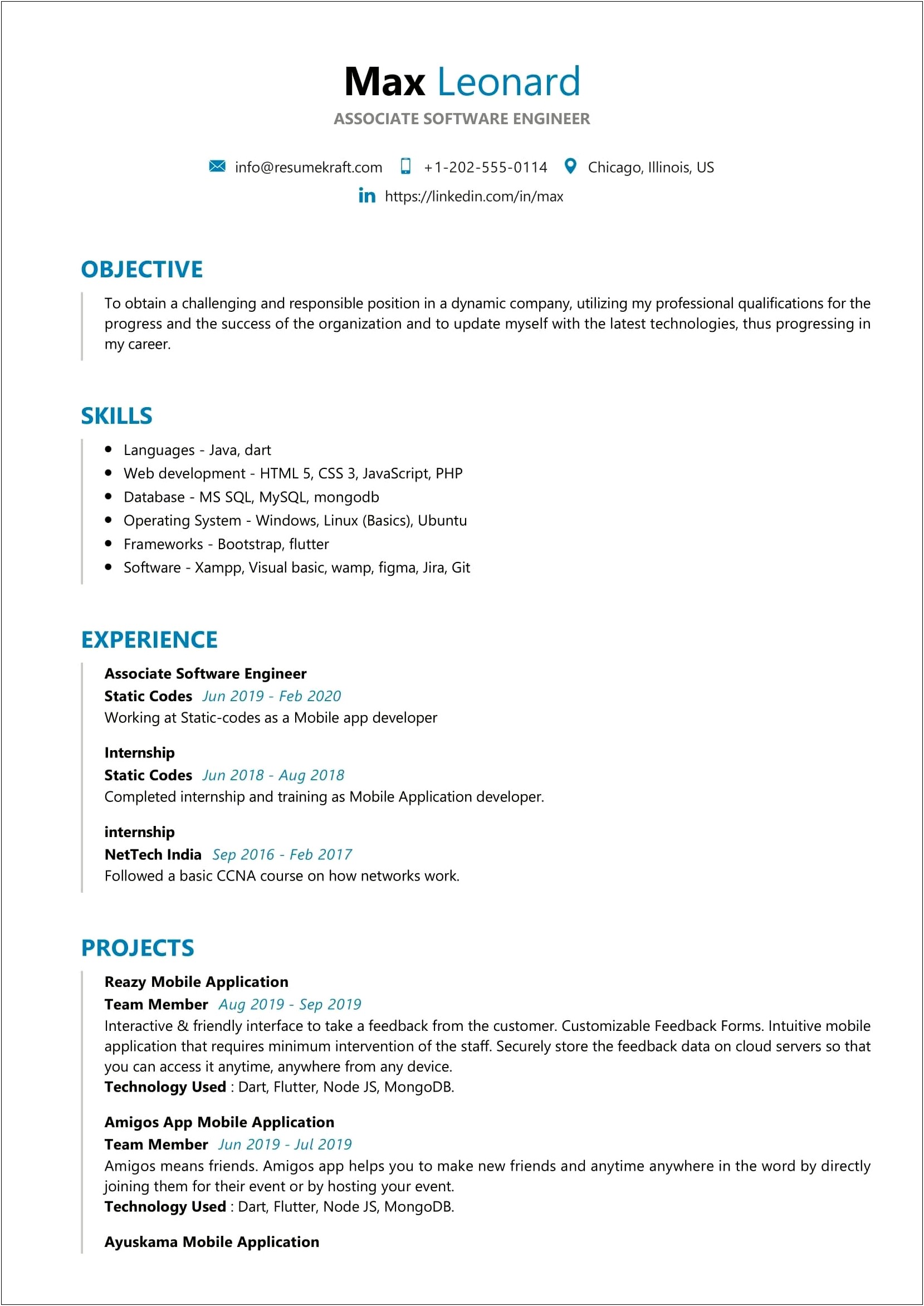 Objective Of Engineer In Resume