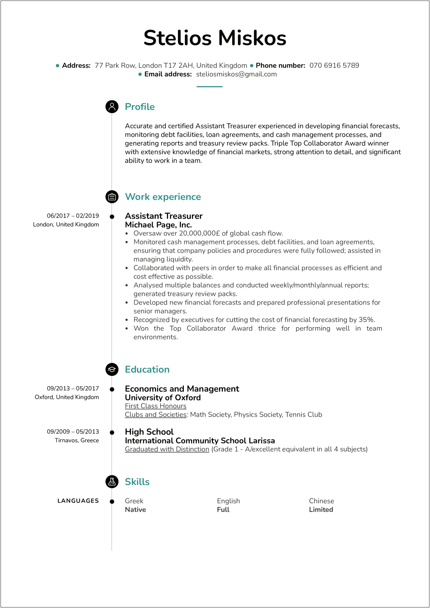 Objective On Resume For Loan Assistant