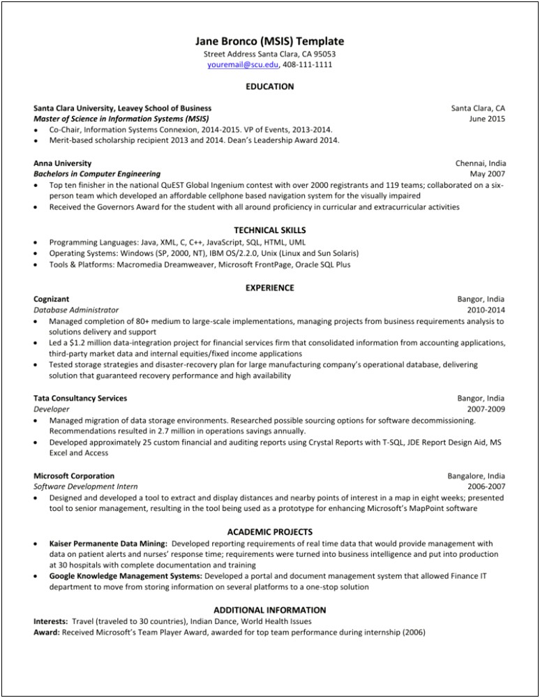 Points On Accessibility To Put In Resume