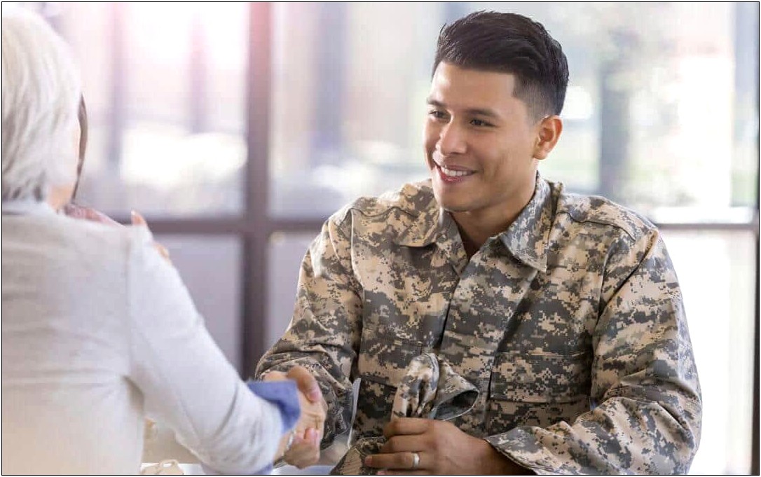 Prewritten Examples Of Military Service On Resume