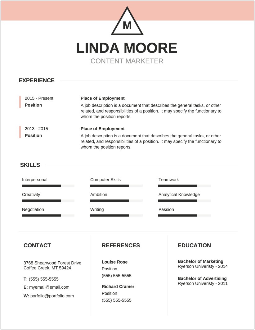 Proper Way To Display Technical Skills On Resume