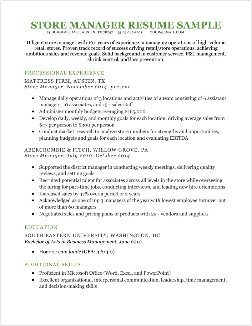 Purchase Manager Resume Samples India Pdf