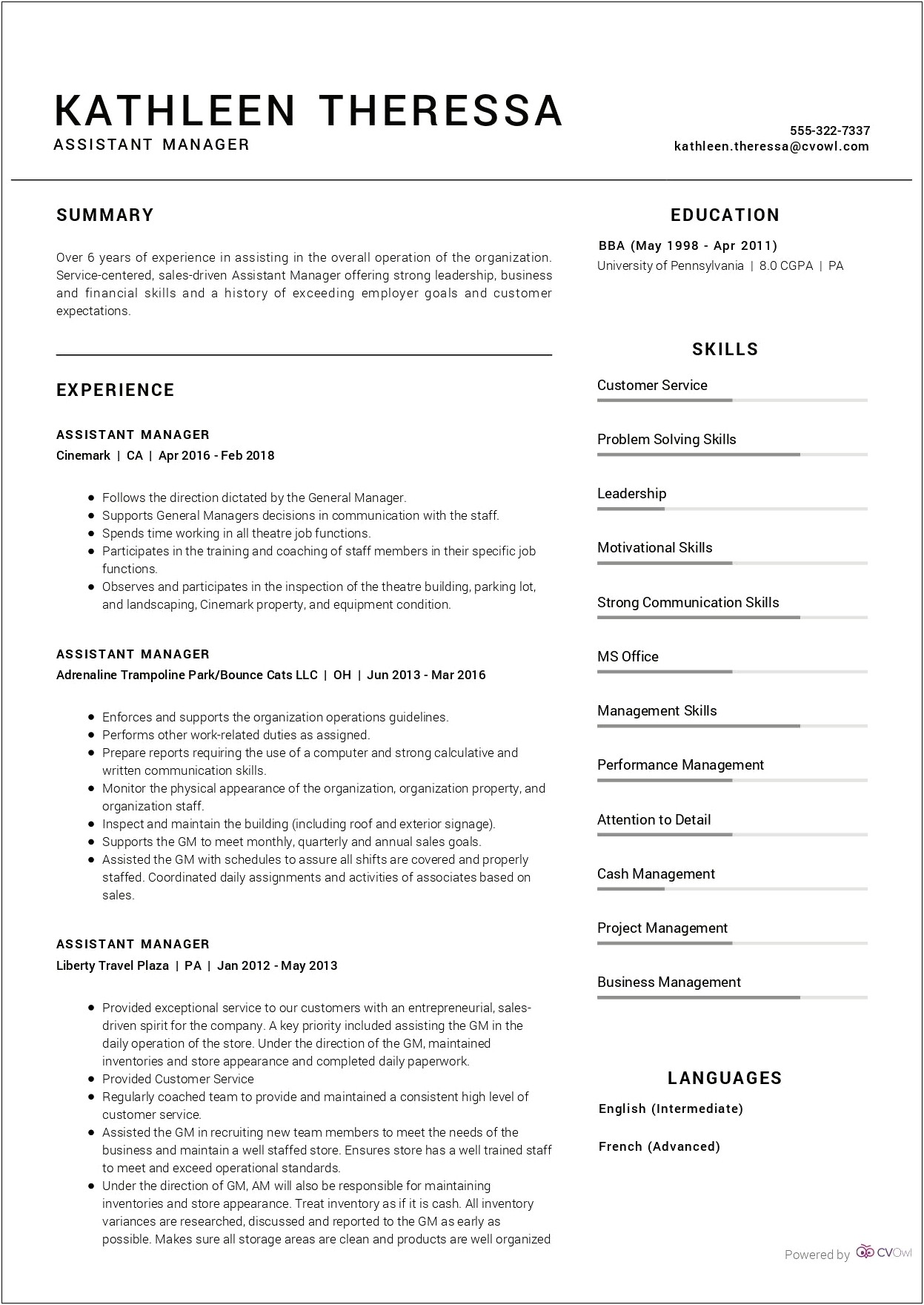 Purchase Officer Resume Format In Word