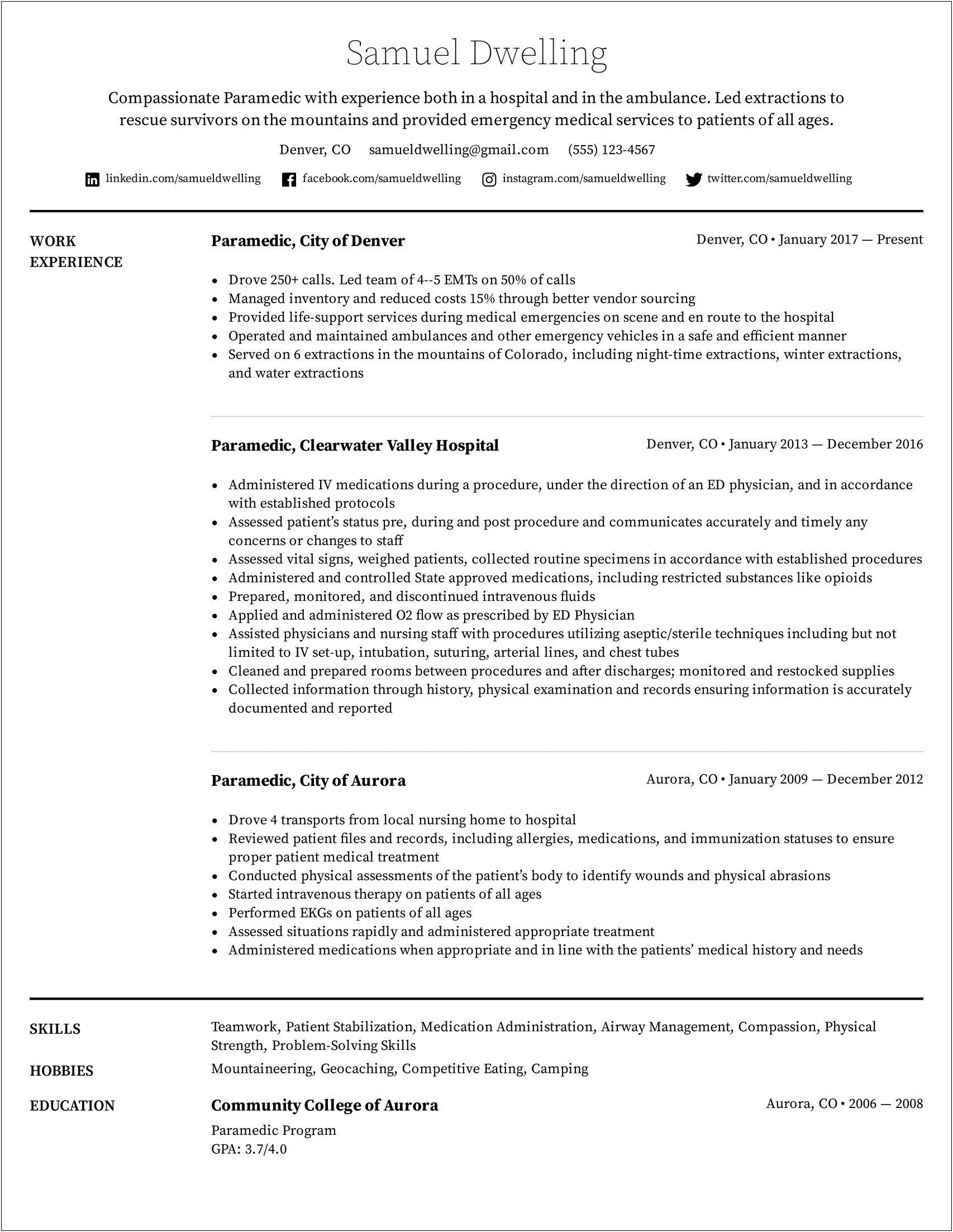 Put Keywords In White On Resume