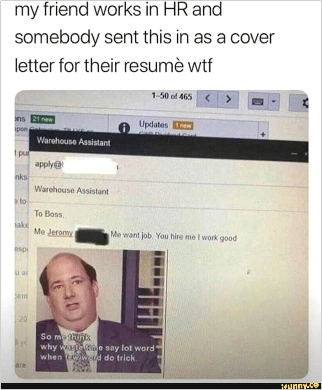 Putting A Little Humor In A Resume