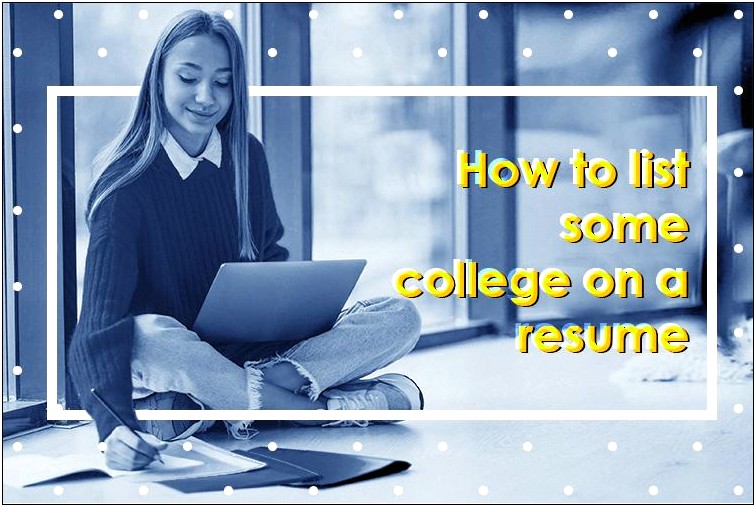 Putting Degree On Resume Without Dates