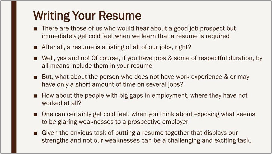 Putting Your Transcript In Your Resume