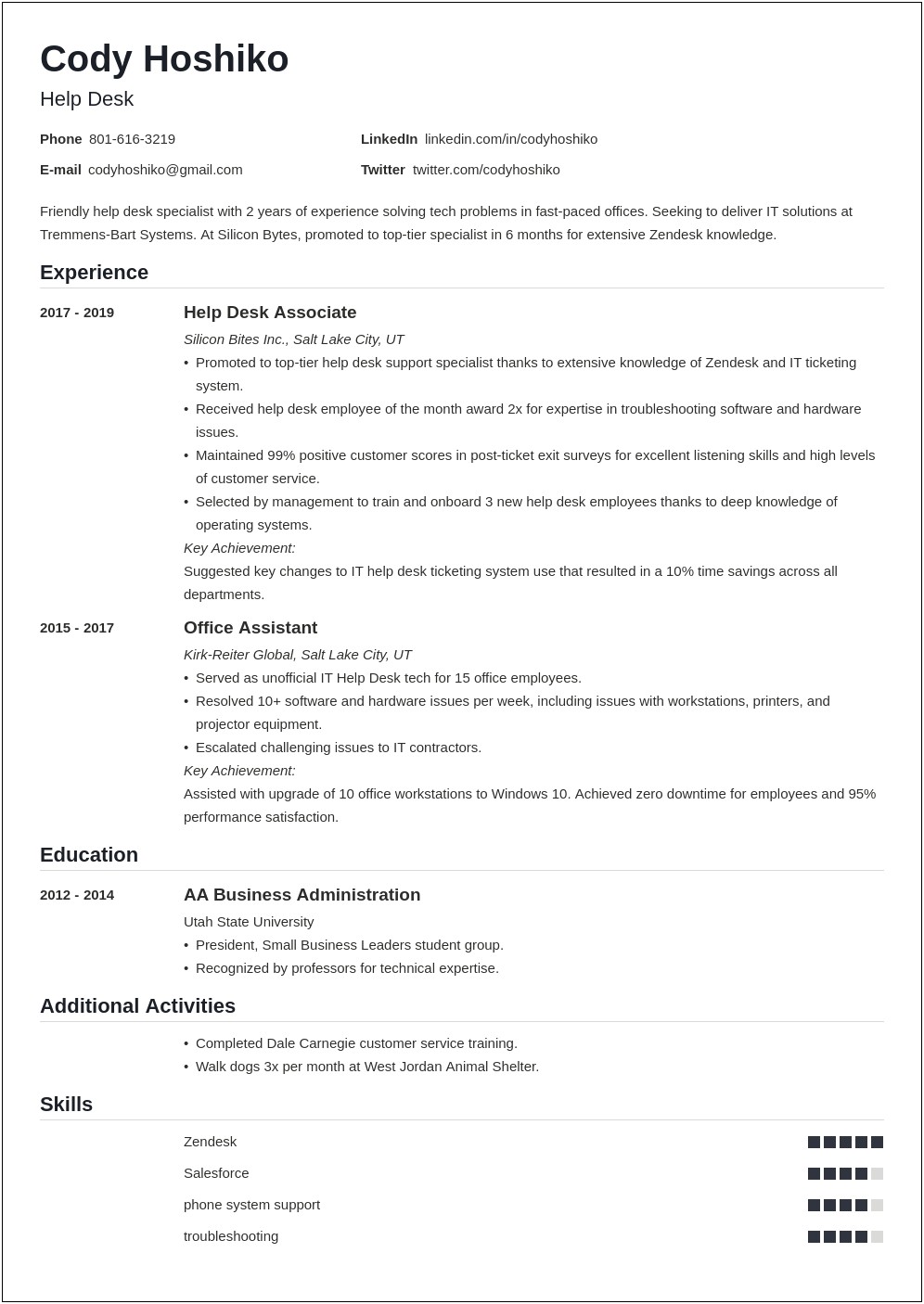 Railroad Conductor Entry Level Resume Examples
