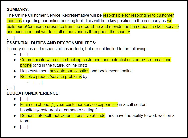 Resume Accomplishments Vs Objective Vs Executive Summary