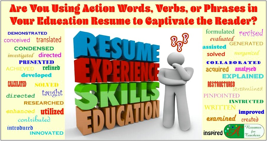 Resume Action Words For Parent Coaching