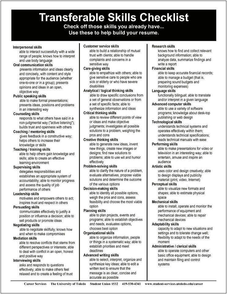 Resume And Interview Prep High School Curriculum
