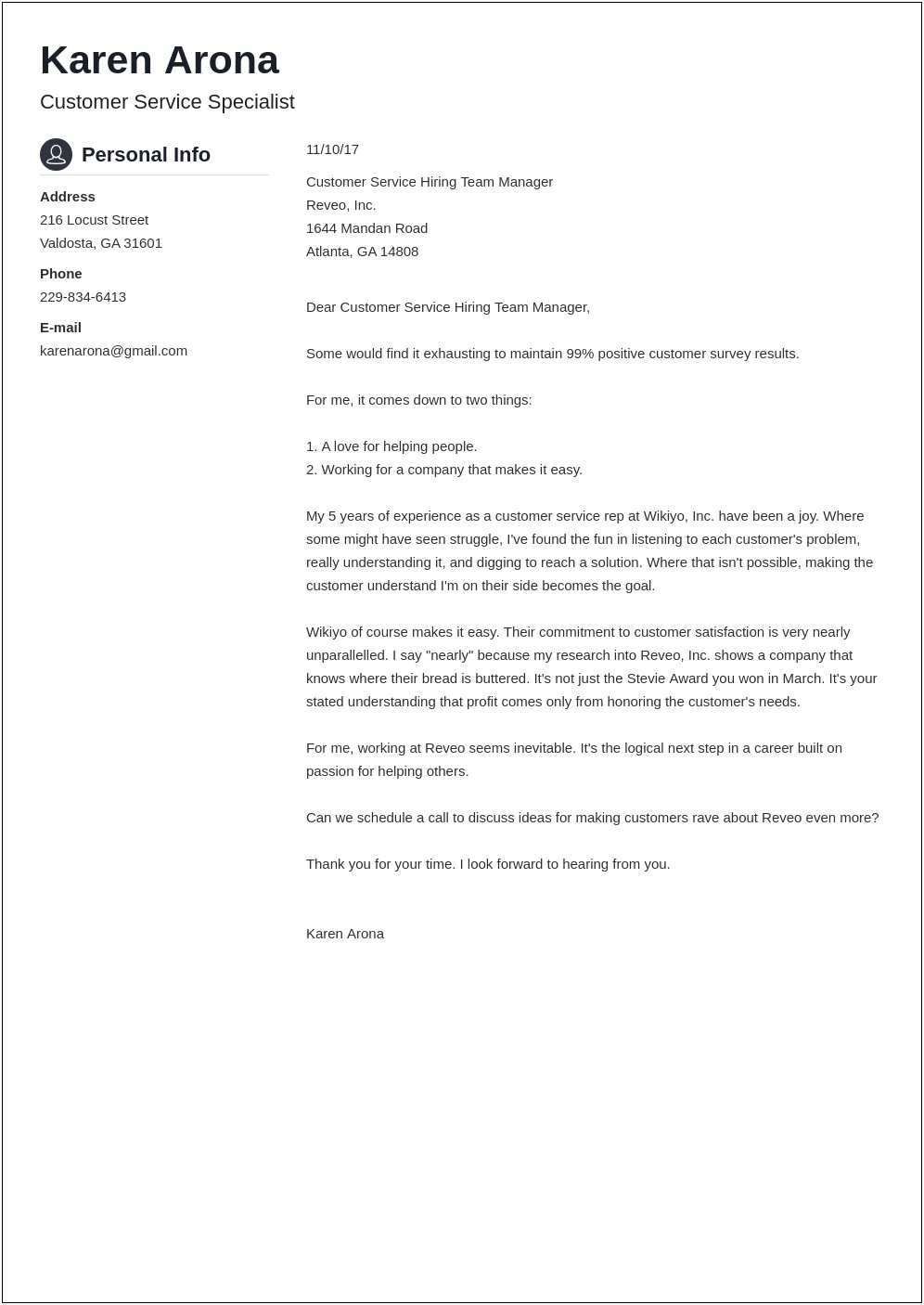 Resume Cover Letter Don't Know Name