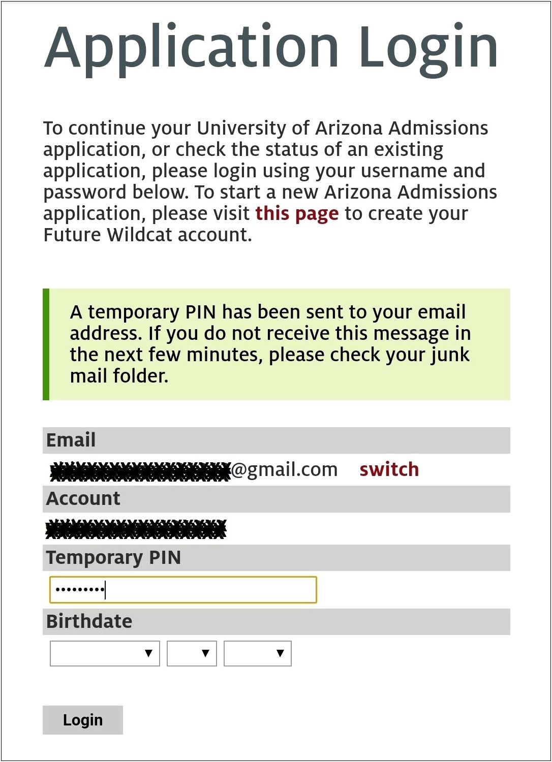 Resume Example For Admissioion In University Of Arizona