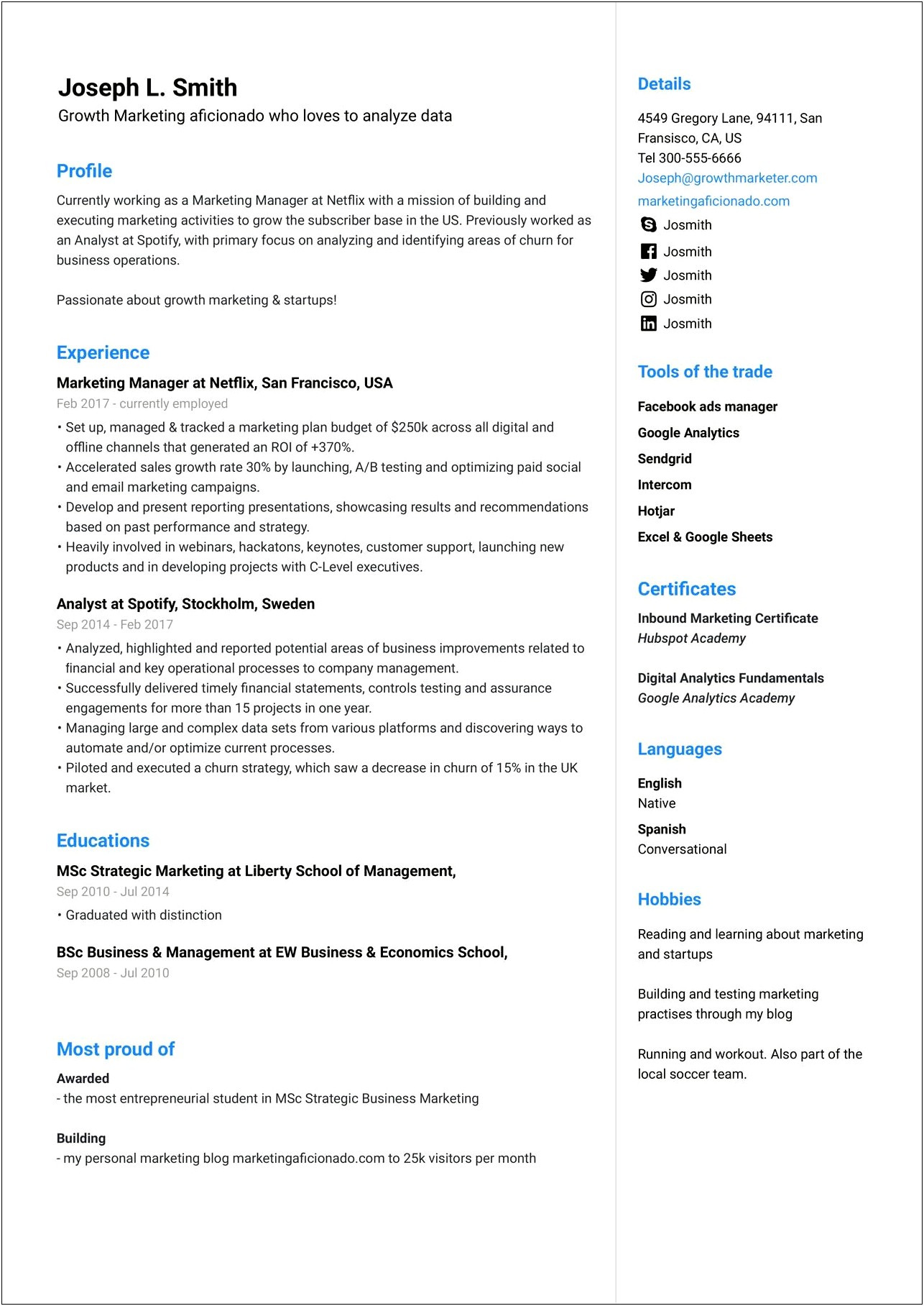 Resume Examples For Aps Work Study