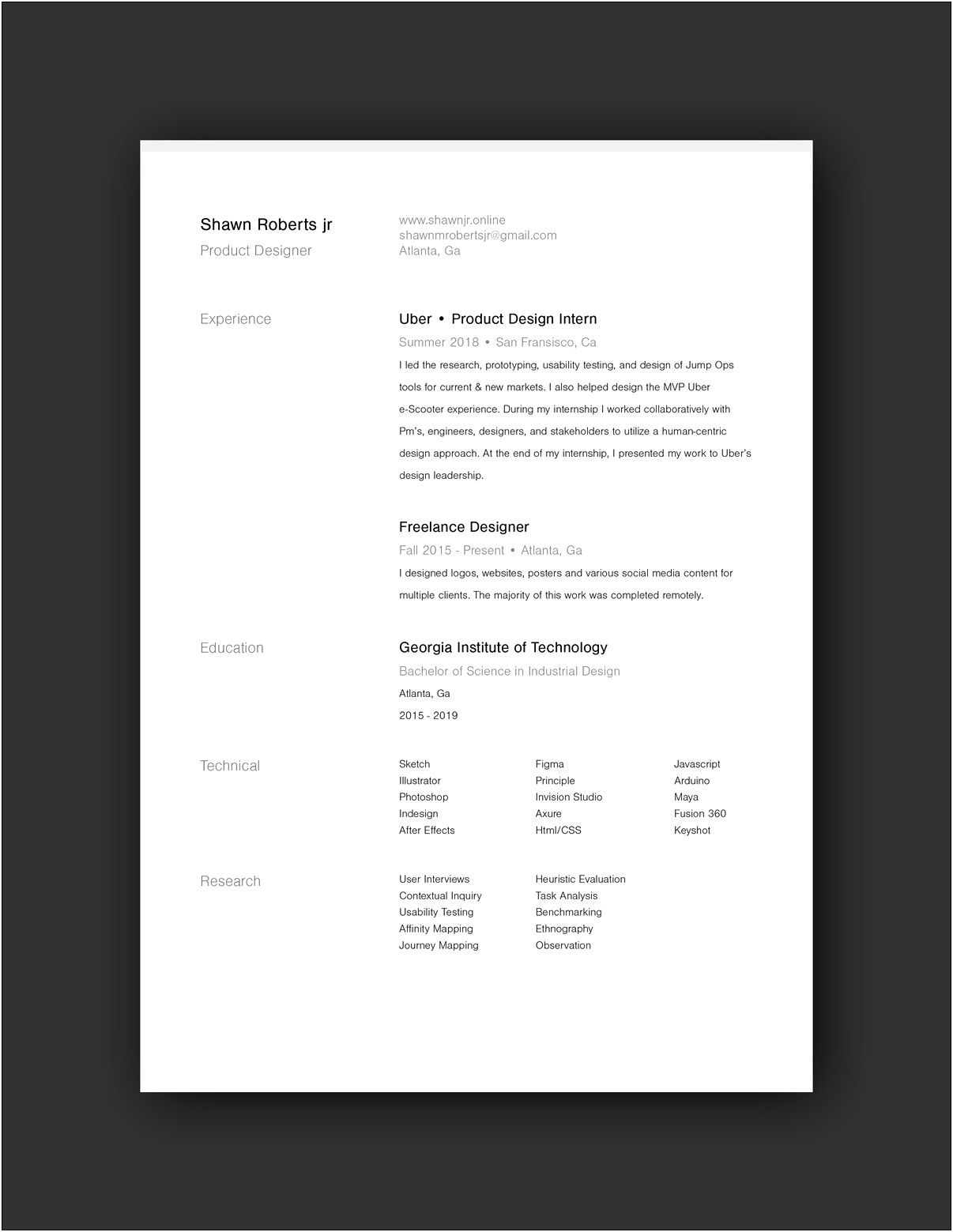 Resume Examples Of Impact Of Work