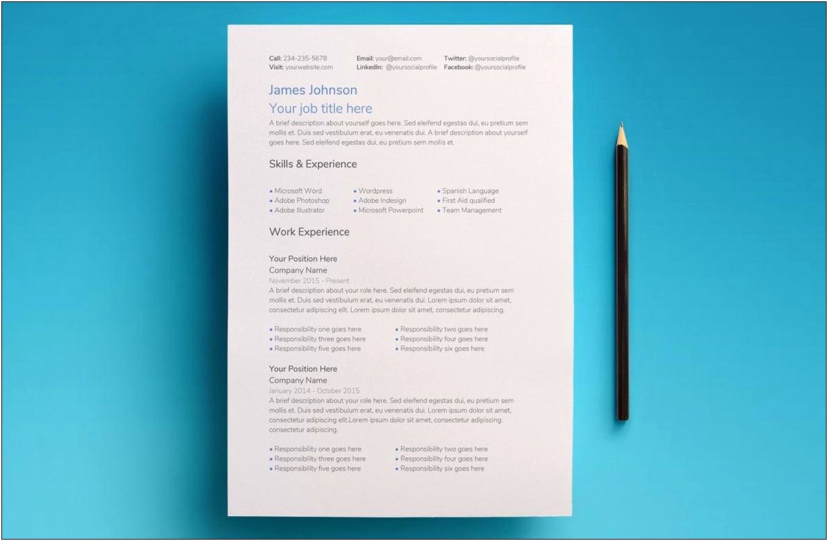 Resume Examples Using Google Docs Template