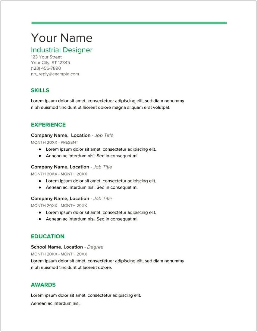 Resume For 15 Year Old Sample