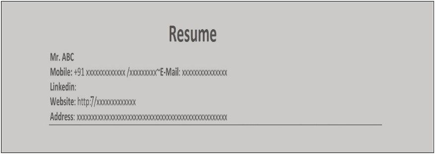 Resume For Data Entry Job Fresher