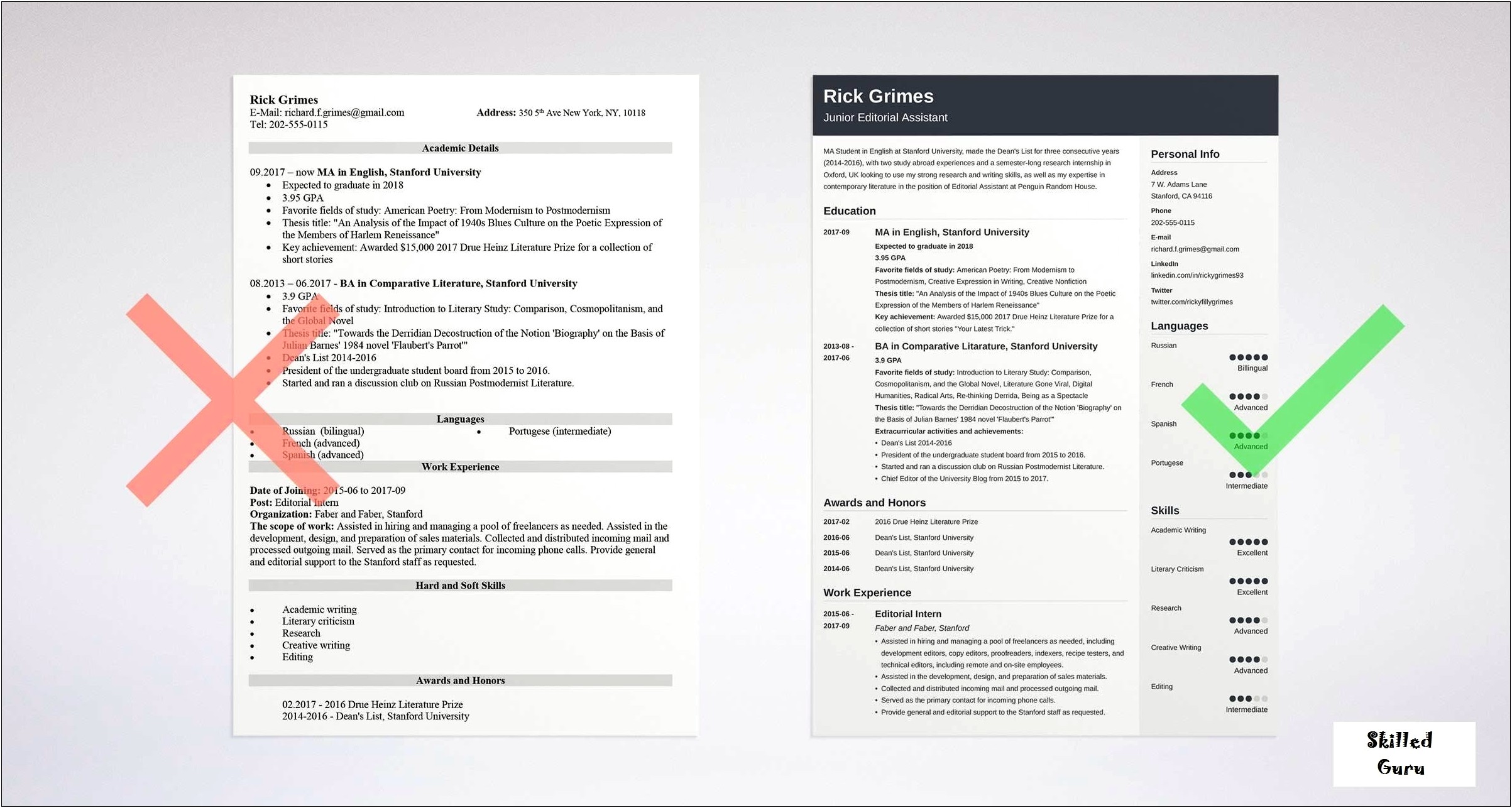 Resume For Freshers Looking For The First Job