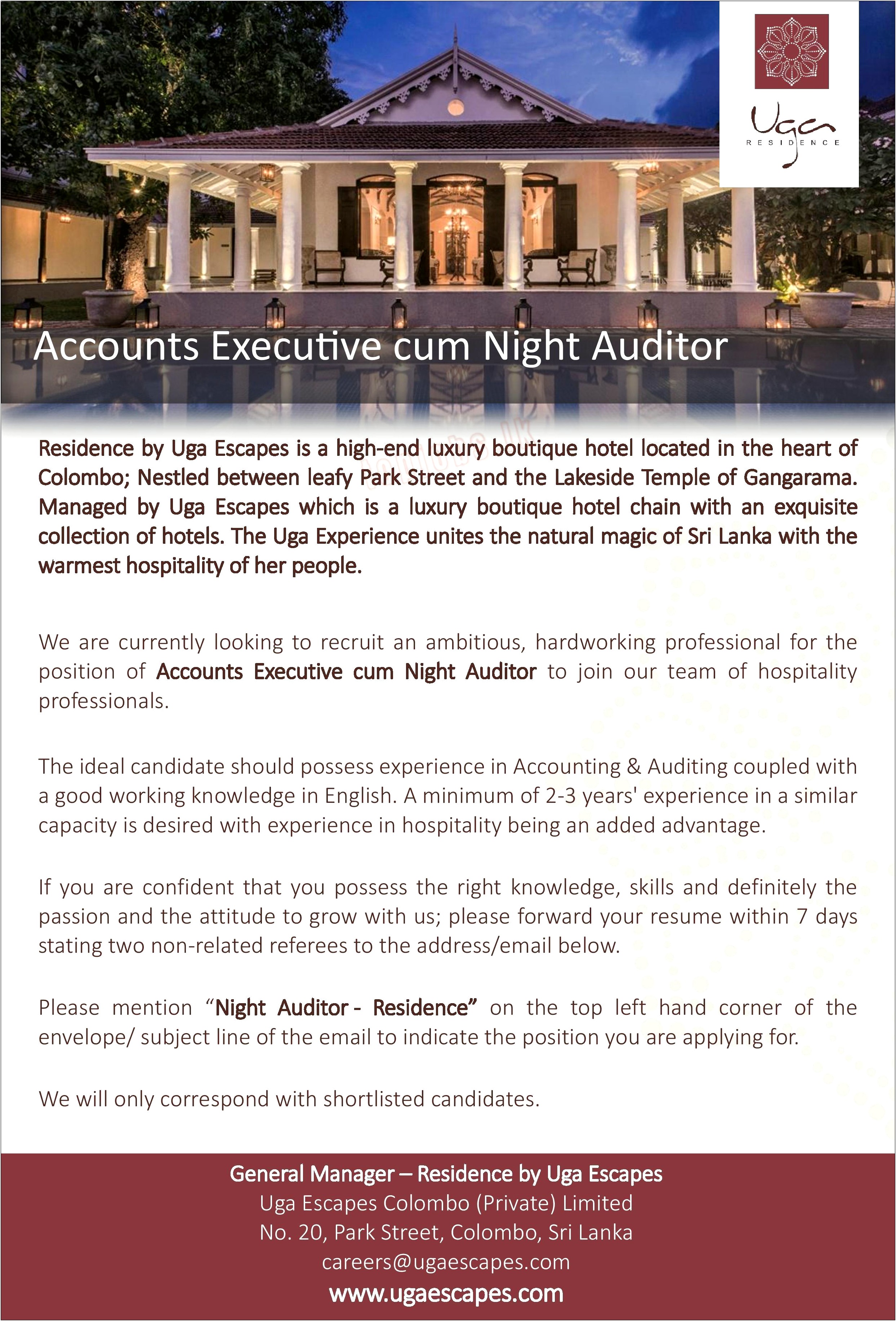 Resume For No Night Audiotr Hotel Experience