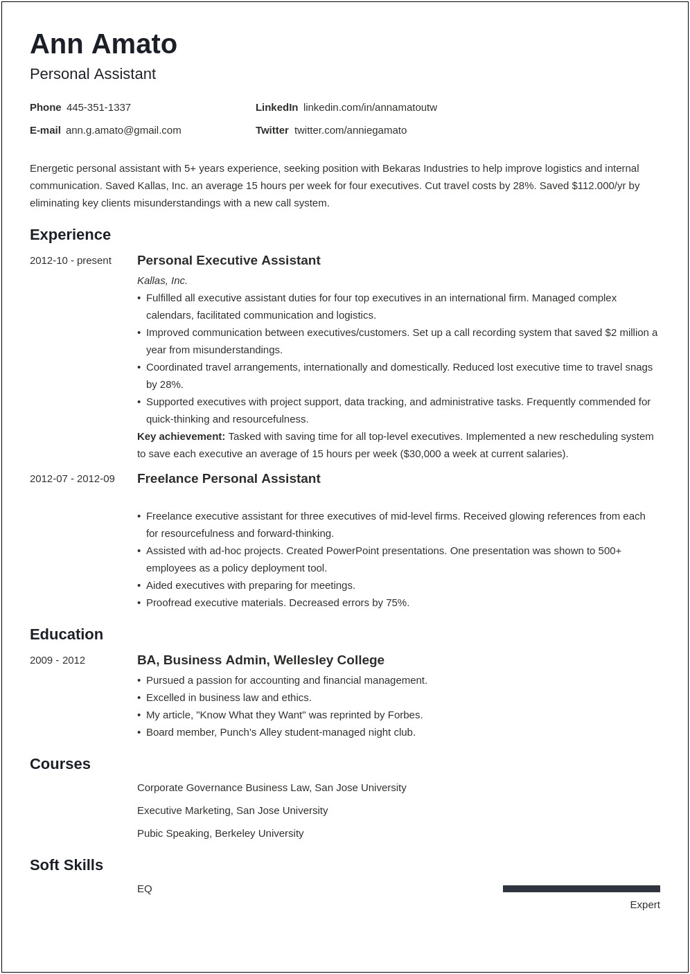 Resume Format Multiple Jobs Same Company