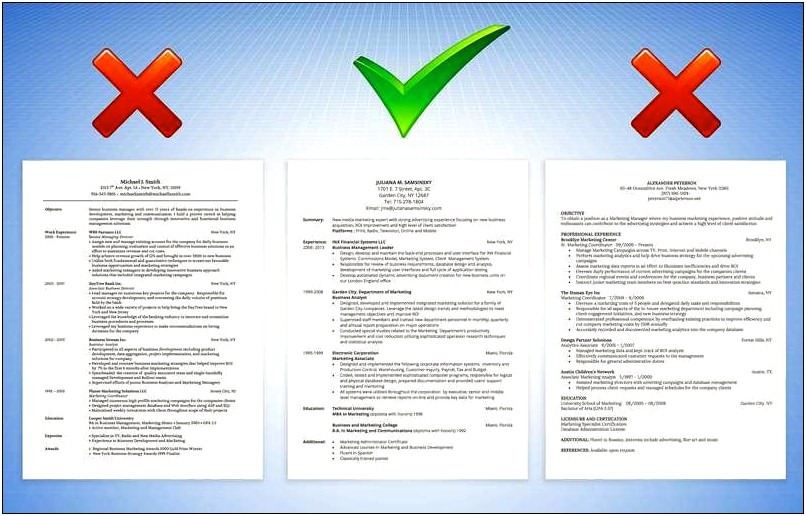 Resume List Duties At Each Job