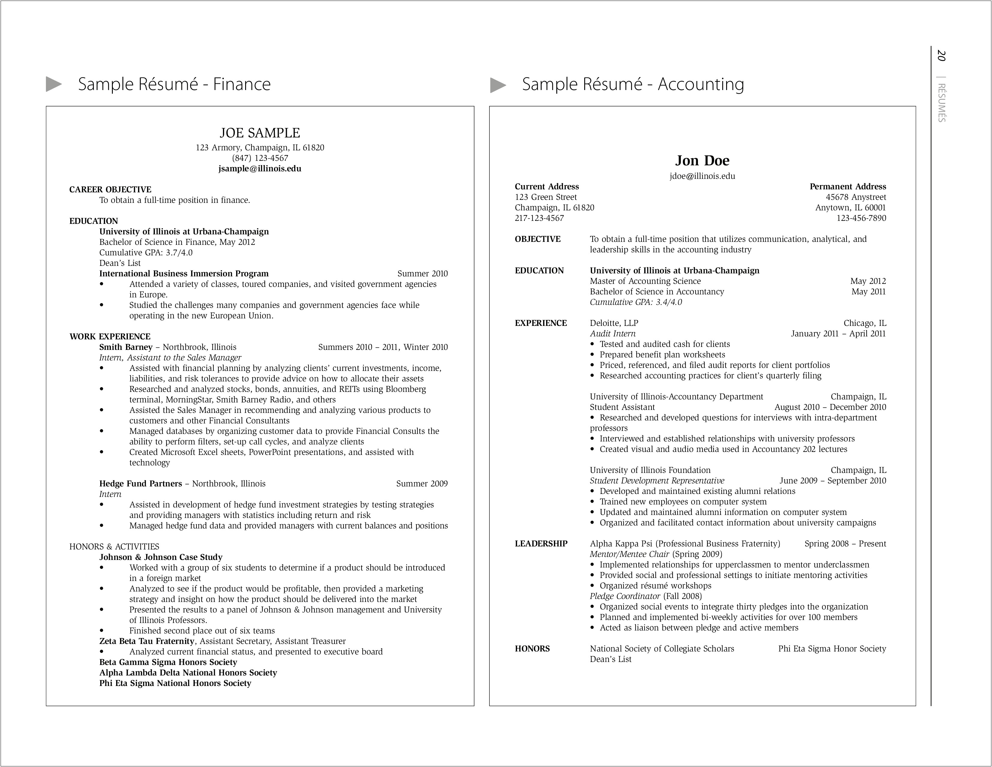 Resume Objective Examples For Seasonal Job