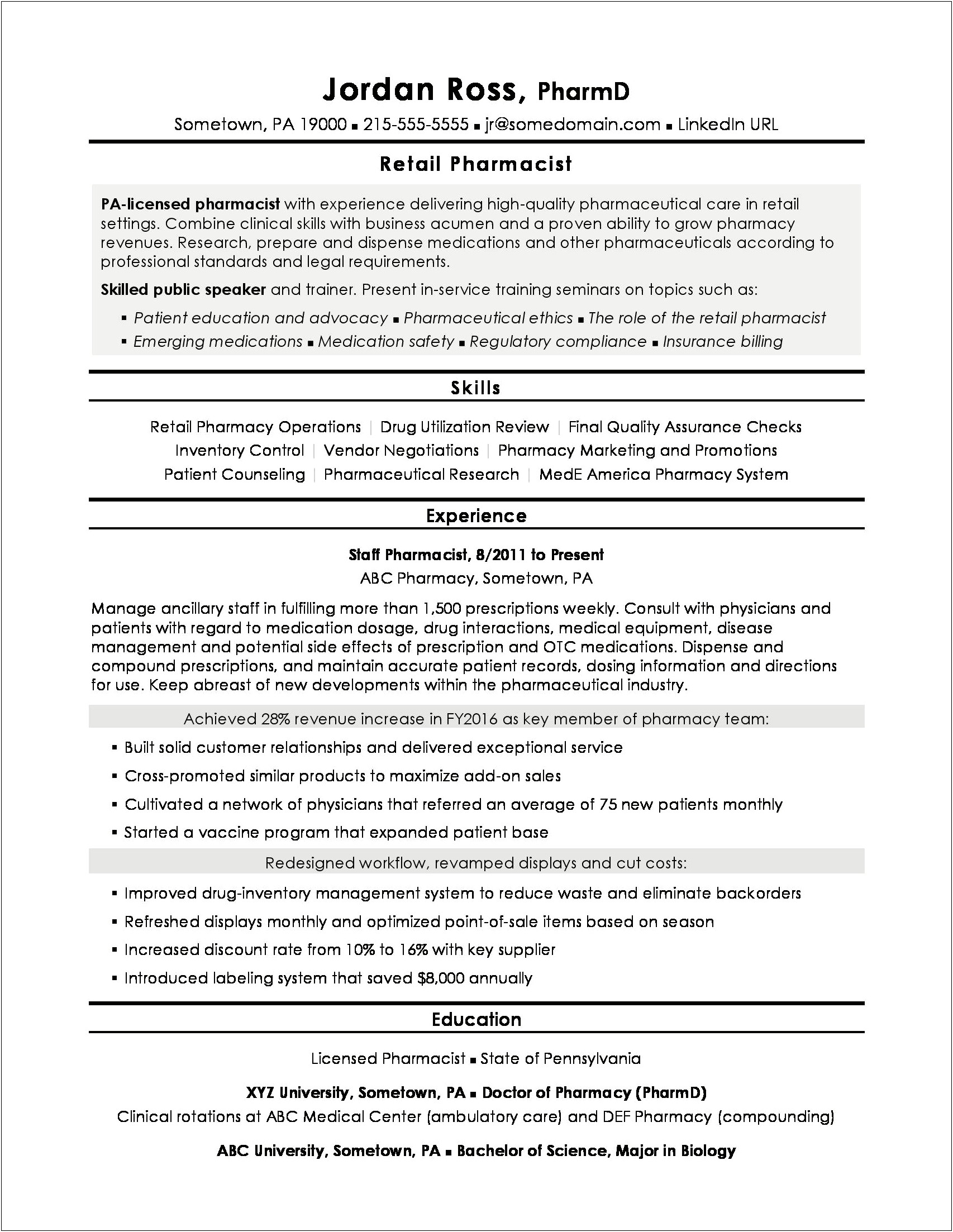 Resume Objective For A Subtance Abuse Tech