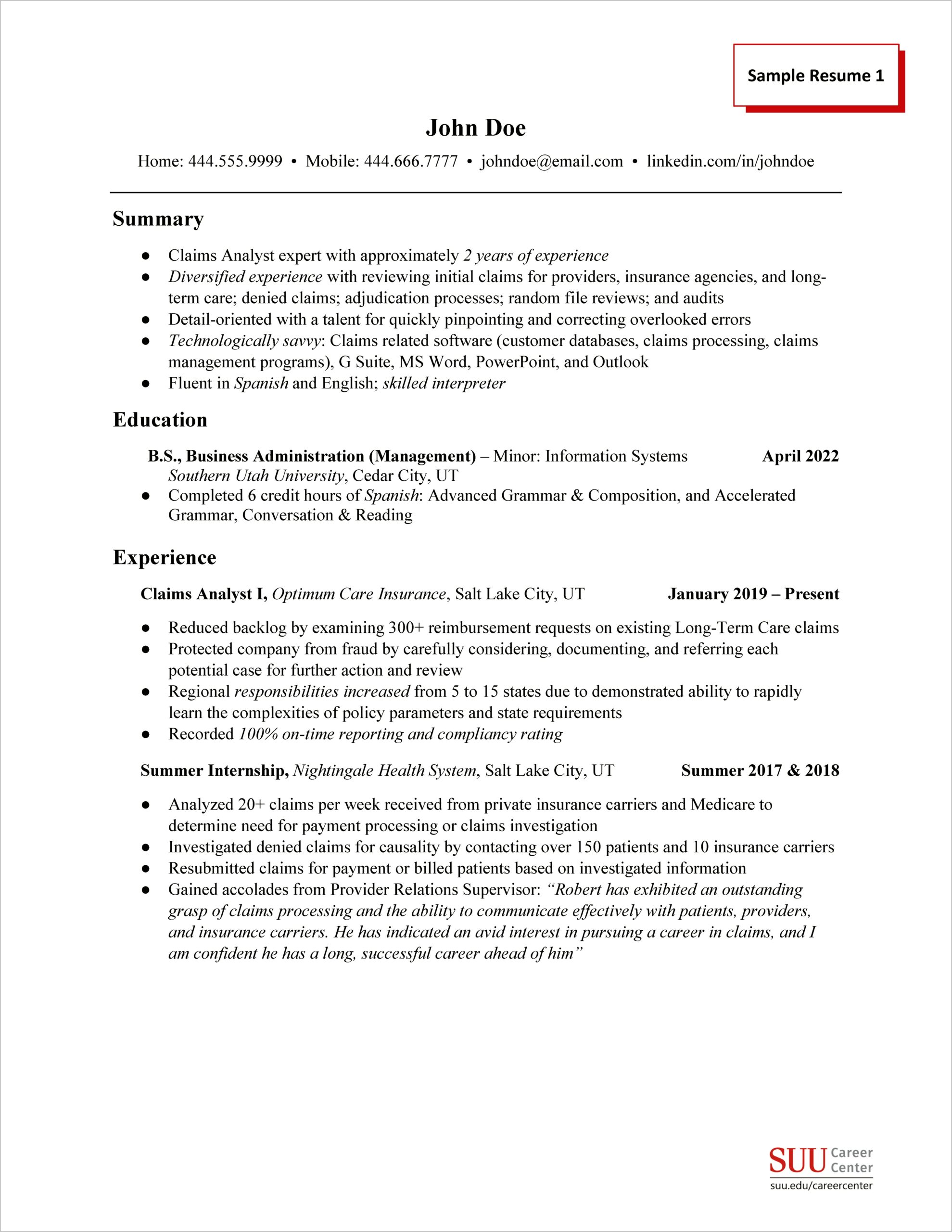 Resume Objective For Church Maintenance Worker